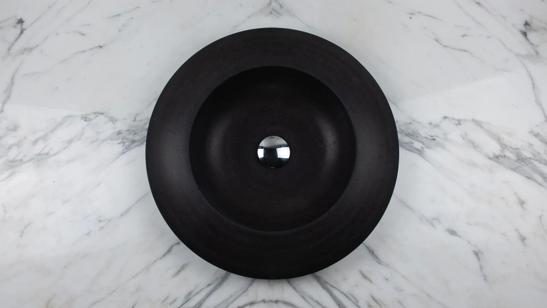 Round basalt washbasin “Enterprise BS”