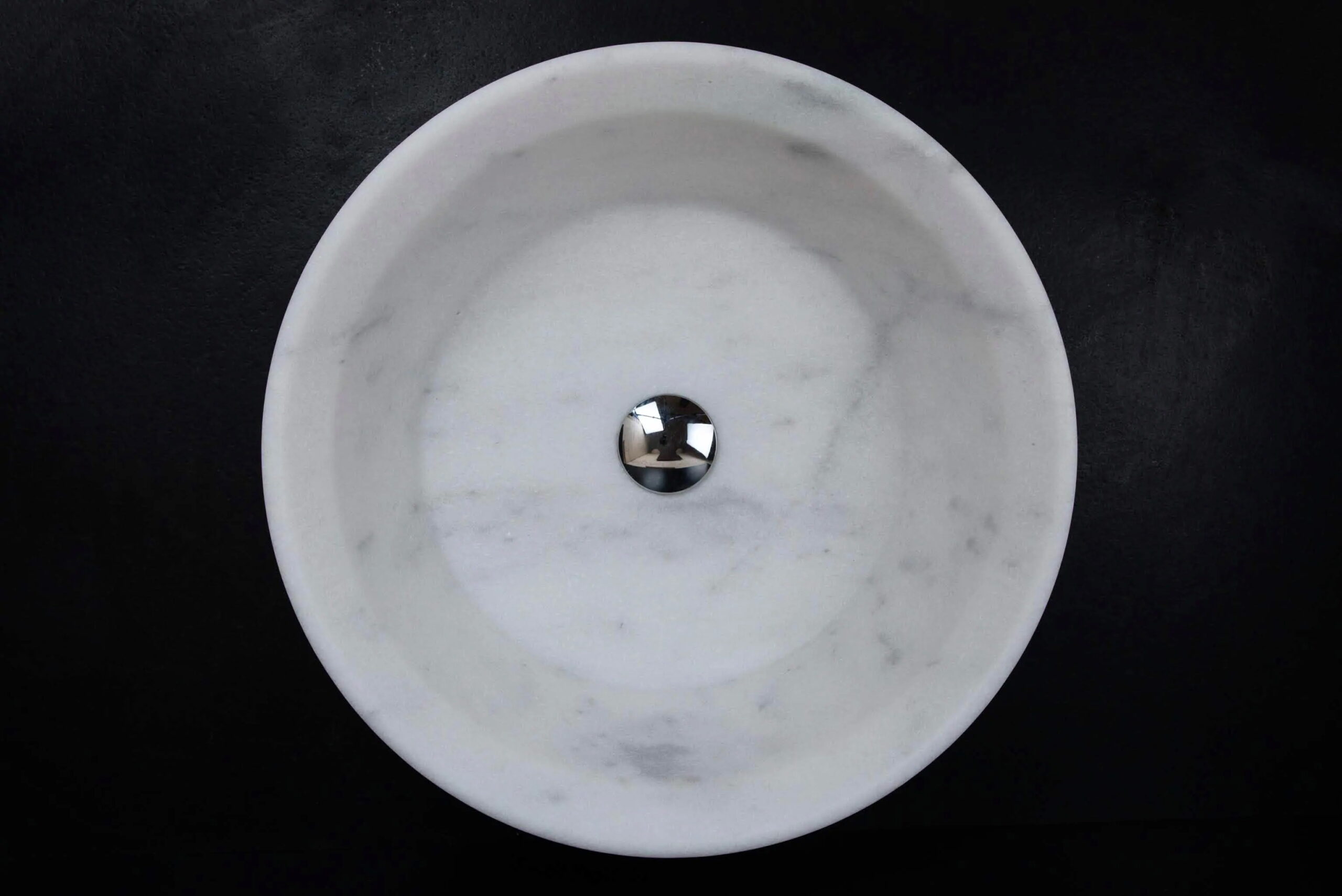 Large round marble washbasin “Simple CT”